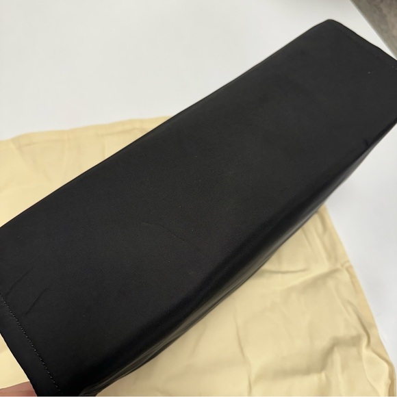 Frances Valentine New York Shopper Nylon Tote Bag Black Purse - Picture 6 of 9